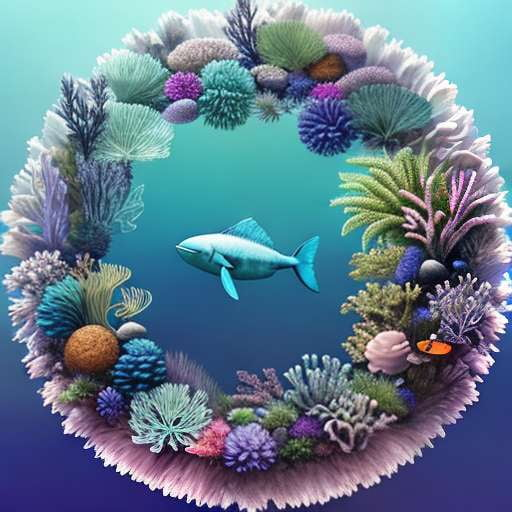 Sea Anemone Mandala Midjourney Prompt - Create Your Own Stunning Oceanic Art - Socialdraft