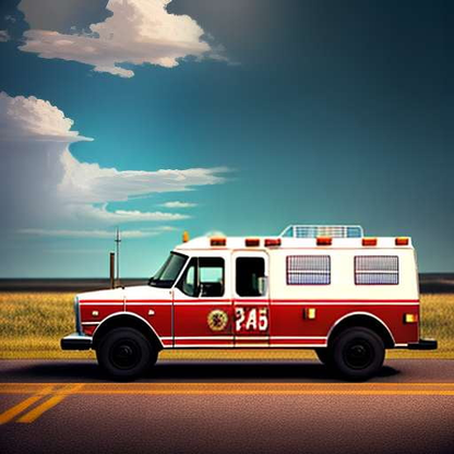 Midjourney Ambulance Portrait: Unique Customizable Prompt for Image Creation - Socialdraft