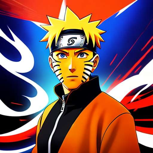 Naruto Inspired Graphic Midjourney Creation Prompt - Socialdraft