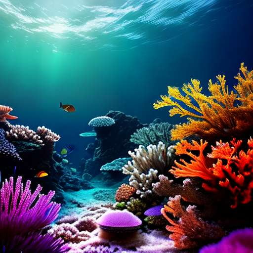 Marine Ecosystem Midjourney Prompt - Customizable Oceanic Imagery - Socialdraft