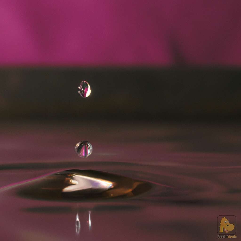 Drop Of Water Photography - Socialdraft