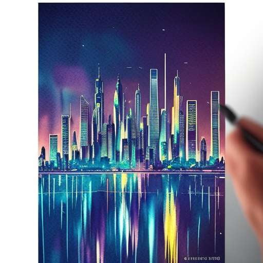 Midjourney Cityscapes - Custom Stylized Landscapes Prompts for Art and Design - Socialdraft
