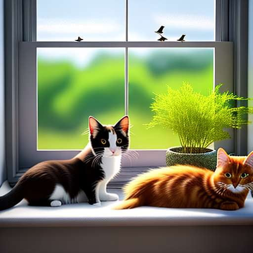 American Wirehair Kitty Cats Midjourney Prompt: Create Unique & Custom Furry Felines - Socialdraft