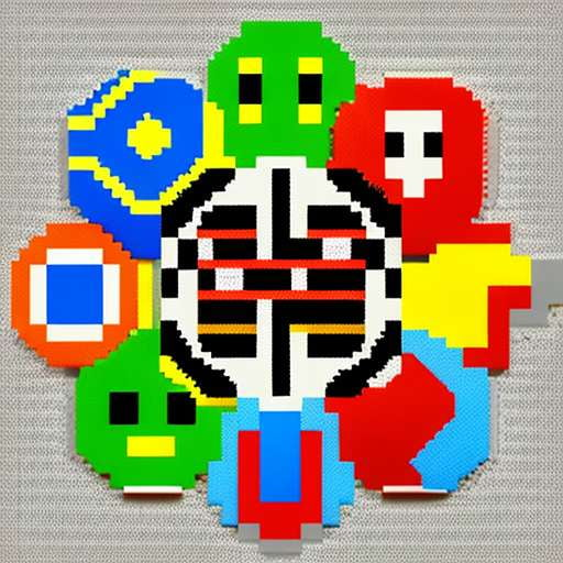 Pixelated Retro Gaming Stickers for Gamers - Socialdraft