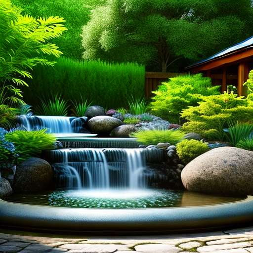 Feng Shui Water Feature: Create Your Own Serene Retreat Midjourney Prompt - Socialdraft