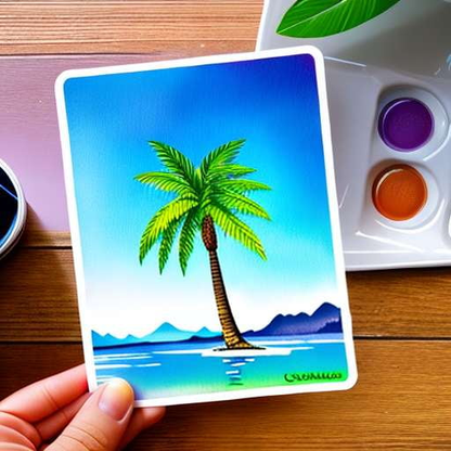 Vacation Adventure Midjourney Sticker Pack - Socialdraft