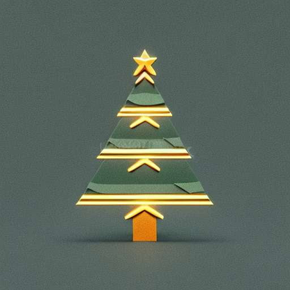 3D Christmas Tree Icon Midjourney Prompt for Customization - Socialdraft