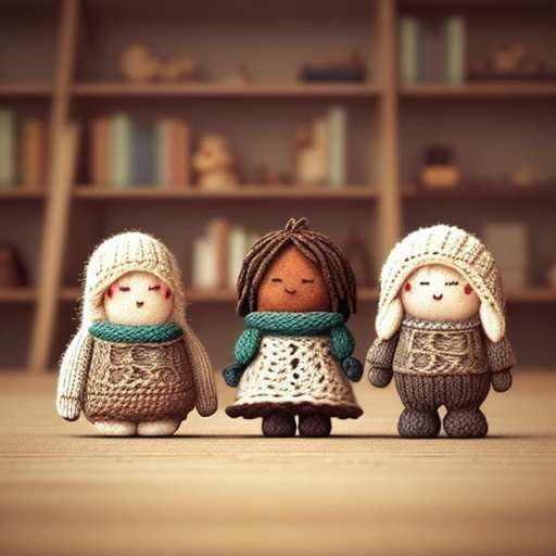 "Adorable Wool-Knitted Characters Midjourney Prompts" - Socialdraft