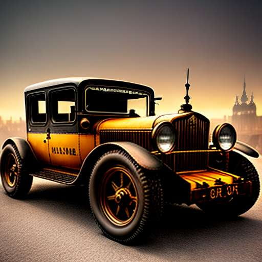 Steampunk Vehicle Midjourney Prompt - Customizable Text-to-Image Model - Socialdraft