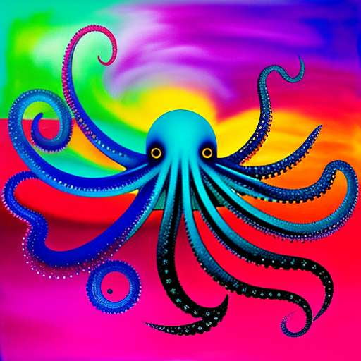Octopus Midjourney Prompt - Create Your Very Own Underwater Masterpiece - Socialdraft