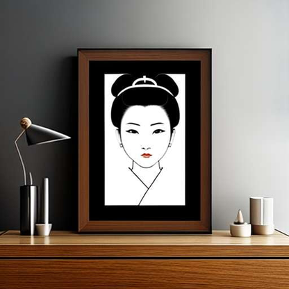 Geisha Midjourney Portrait Prompt - Unique Customizable Image Generation - Socialdraft