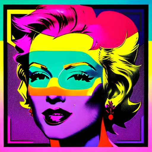 "Pop Art Neon" Midjourney Prompts: Create Stunning, Bold Images like a Pro! - Socialdraft