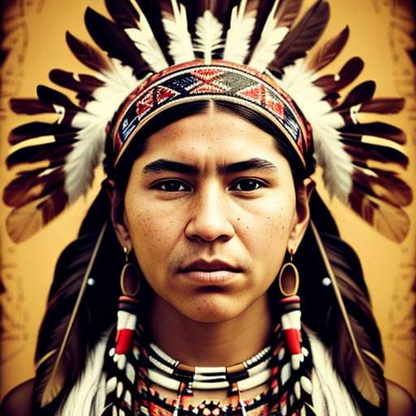 Native American Portrait Midjourney Prompts - Socialdraft