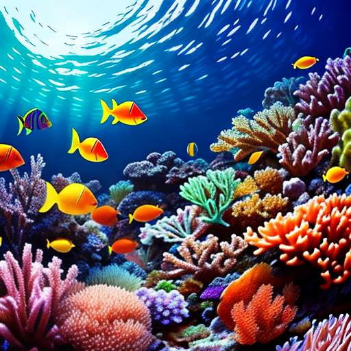 "Coral Reef" Midjourney Prompt: Create Your Own Underwater Masterpiece - Socialdraft