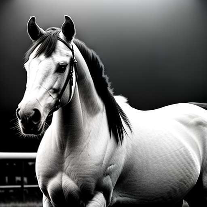 "Equine Majesty Midjourney Prompts: Transform Your Photography into Stunning Horse Portraits" - Socialdraft