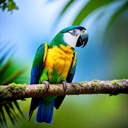 Parrot Swing Midjourney Prompt - Customizable Text-to-Image Creation - Socialdraft