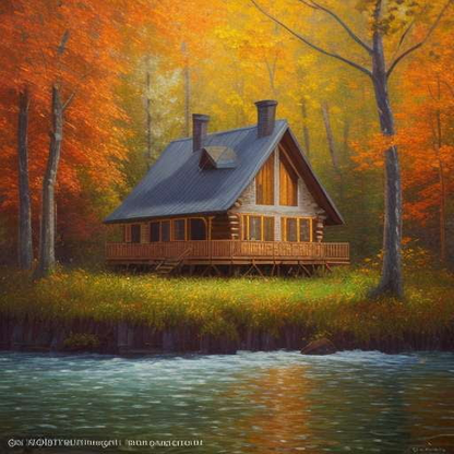 Midjourney Prompts for Creating Picturesque Houses in the Woods - Socialdraft