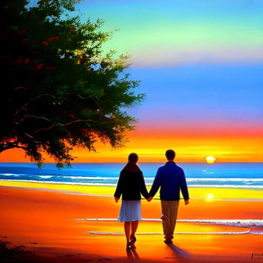 "Sunset Serenity" midjourney prompt for stunning beachscape image creation. - Socialdraft