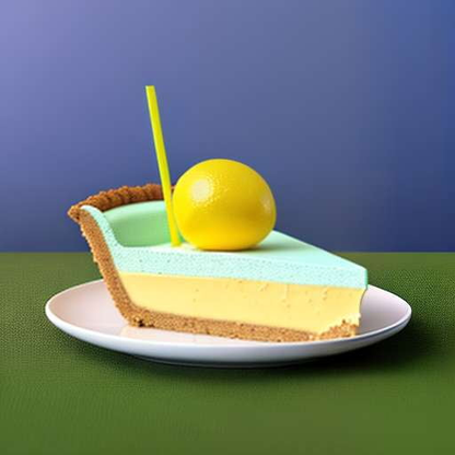 Key Lime Pie Sundae Midjourney Prompt - Customizable Dessert Recipe - Socialdraft
