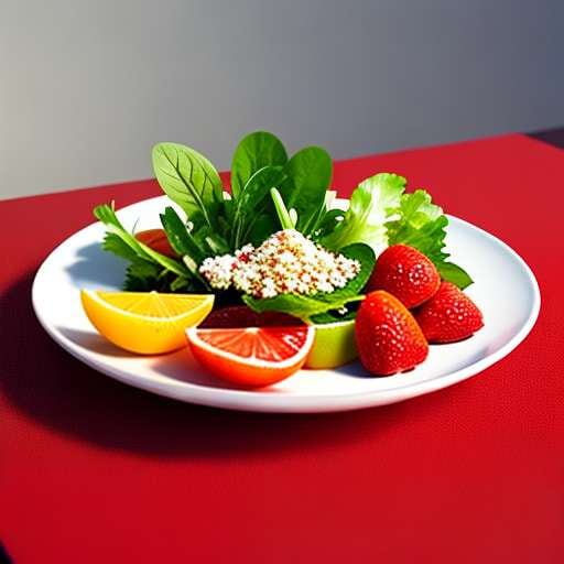 Summer Salad Midjourney Prompt - Create Your Own Custom Salad Image - Socialdraft