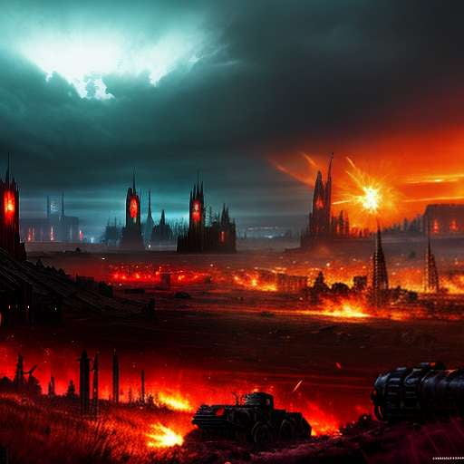 Imperium Battle Midjourney Prompt for Warhammer 40,000 Fans - Socialdraft