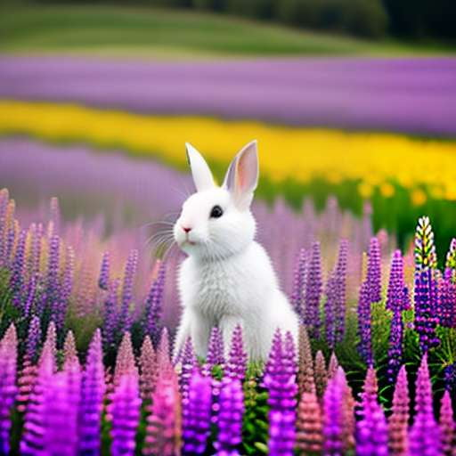 Lupine Bunny Midjourney Prompt - Create Your Own Adorable Version! - Socialdraft