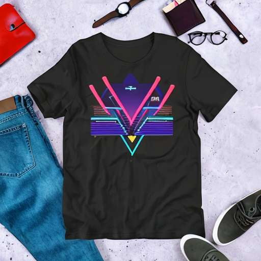 Vector Synth-wave T-shirt Designs for the Fashion-Forward - Socialdraft