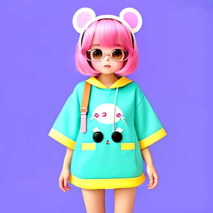 Midjourney Cartoon Character Fashion Generator - Socialdraft