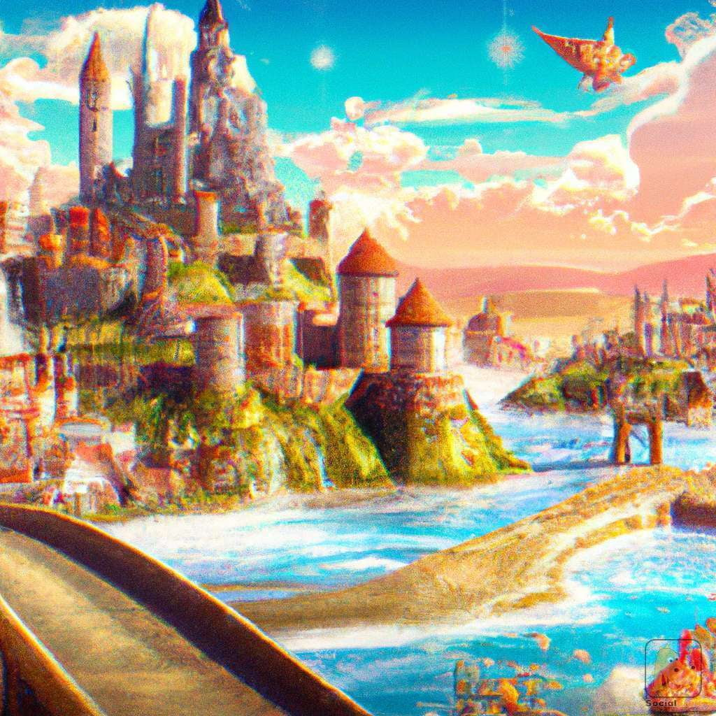 Fantasy Concept Art Landscapes With Castles And Bridges - Socialdraft