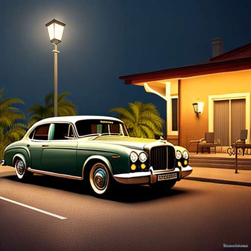 "Bentley Bacalar City Lights" – Custom Midjourney Prompt for Image Generation - Socialdraft
