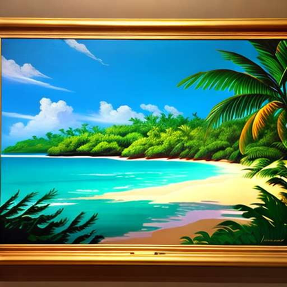 Midjourney Paloma Paradise: Create Your Own Tropical Oasis Artwork - Socialdraft