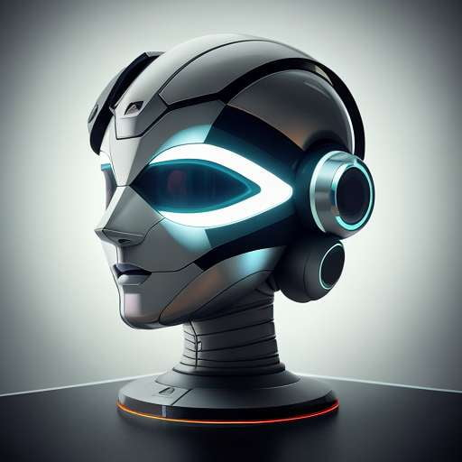 Midjourney Robotic Heads - Create Your Own Futuristic Robot Art Pieces Today! - Socialdraft