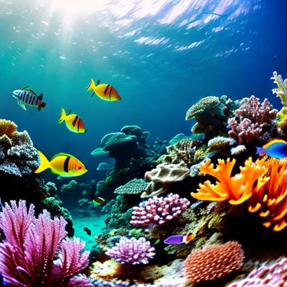 "Underwater Wonders" - Snorkeling Adventure Midjourney Prompt - Socialdraft