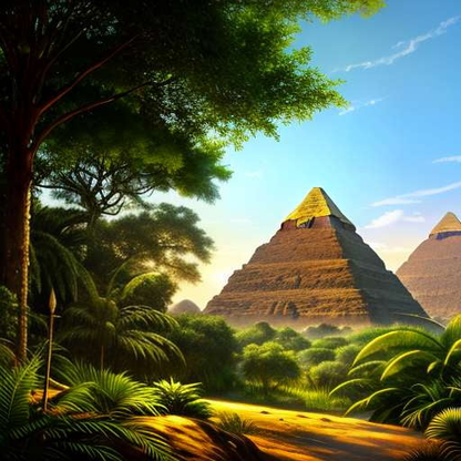 Egyptian Jungle Midjourney Prompt for Stunning Jungle-Themed Art Creation - Socialdraft