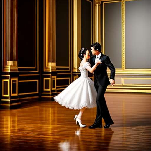 Ballroom Dancing Magic - Customizable Midjourney Image Prompt - Socialdraft