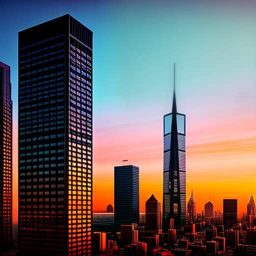 Skyline Silhouette Midjourney Prompt - Customizable Cityscape Art - Socialdraft