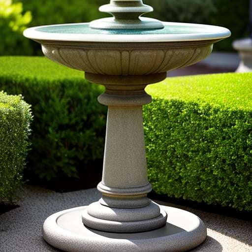 Garden Solar Midjourney Urn Fountain - Customizable Image Prompt - Socialdraft