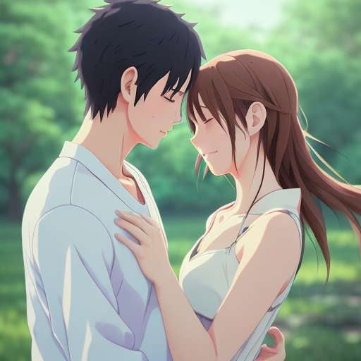 Anime Couple Midjourney Prompts for Steamy Romance Creations - Socialdraft