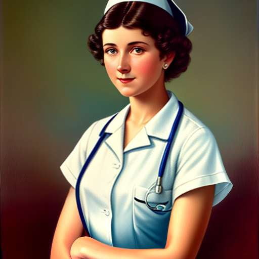 Vintage Nurse's Uniform Midjourney Prompt - Recreate Your Own Custom Design - Socialdraft