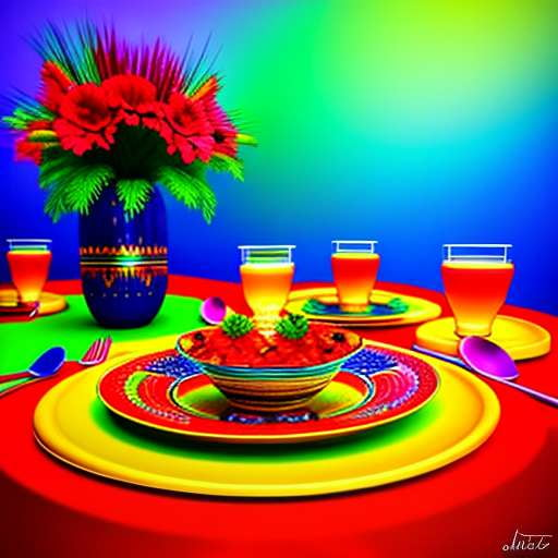 Mexican Fiesta Grazing Table Midjourney Prompts - Socialdraft