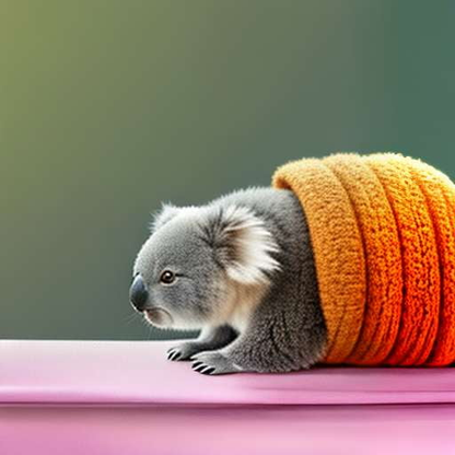 Cozy Koala in Bed - Custom Midjourney Prompt - Socialdraft