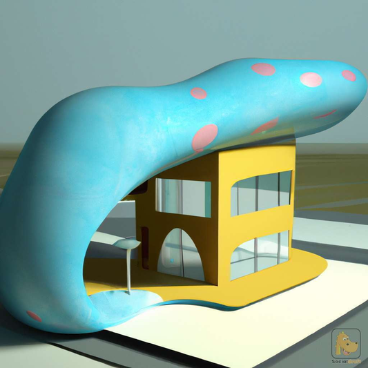 Futuristic Architectural House - Socialdraft