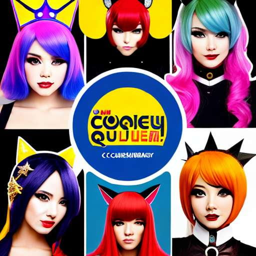 Cosplay Queen Midjourney Sticker Pack - Sexy Anime Girls for Your Creations - Socialdraft