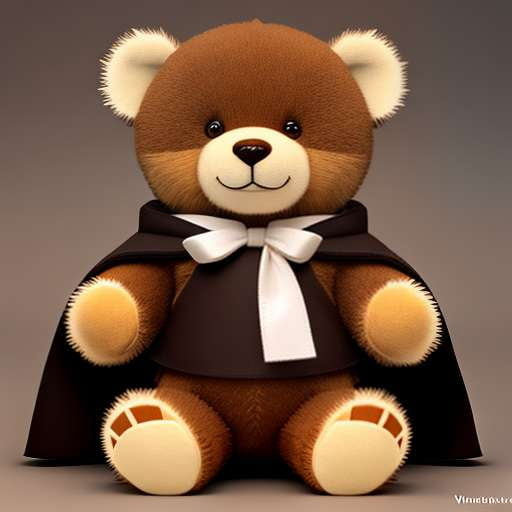 Teddy Bear Cape Midjourney Image Prompt - Create a Custom Teddy Bear Cape Image in Minutes! - Socialdraft