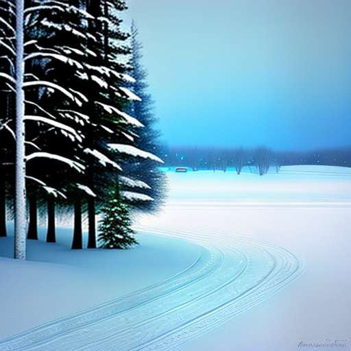 Pristine Snowy Landscape Midjourney Prompts for Custom Art Creation - Socialdraft