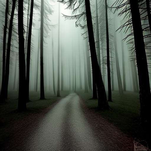 Spooky Forest Midjourney Prompt - Create Your Own Hauntingly Beautiful Art - Socialdraft