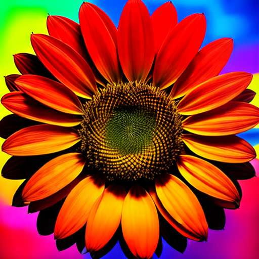 "Sunflower Dreams" - Custom Midjourney Abstract Painting Prompt - Socialdraft