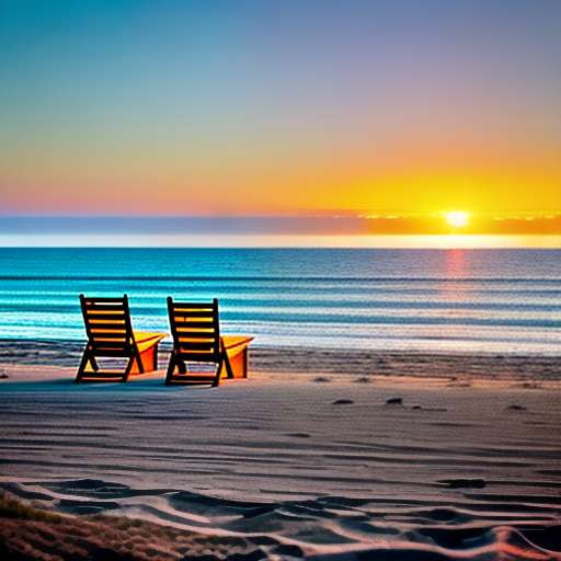 Beach Chairs Midjourney Landscape: Create Your Own Coastal View - Socialdraft