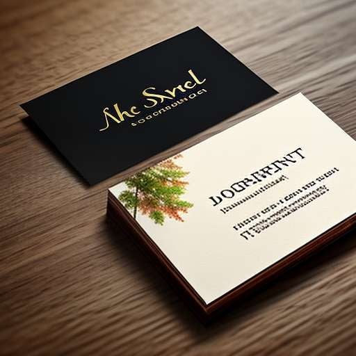 "Earthy Impressions" Custom Appointment Card Midjourney Prompt - Socialdraft