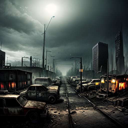 Zombie Apocalypse Midjourney Prompt: Create your own post-apocalyptic world with ease! - Socialdraft
